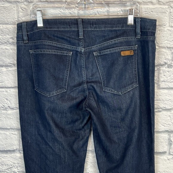 Joes Women Blue Curvy Bootcut Dark Taylor Wash Denim Jeans Size 32 (34X32) - Picture 5 of 16